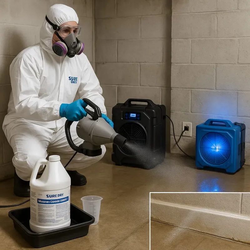 Sanitization and Odor Removal process in Rhinelander, WI