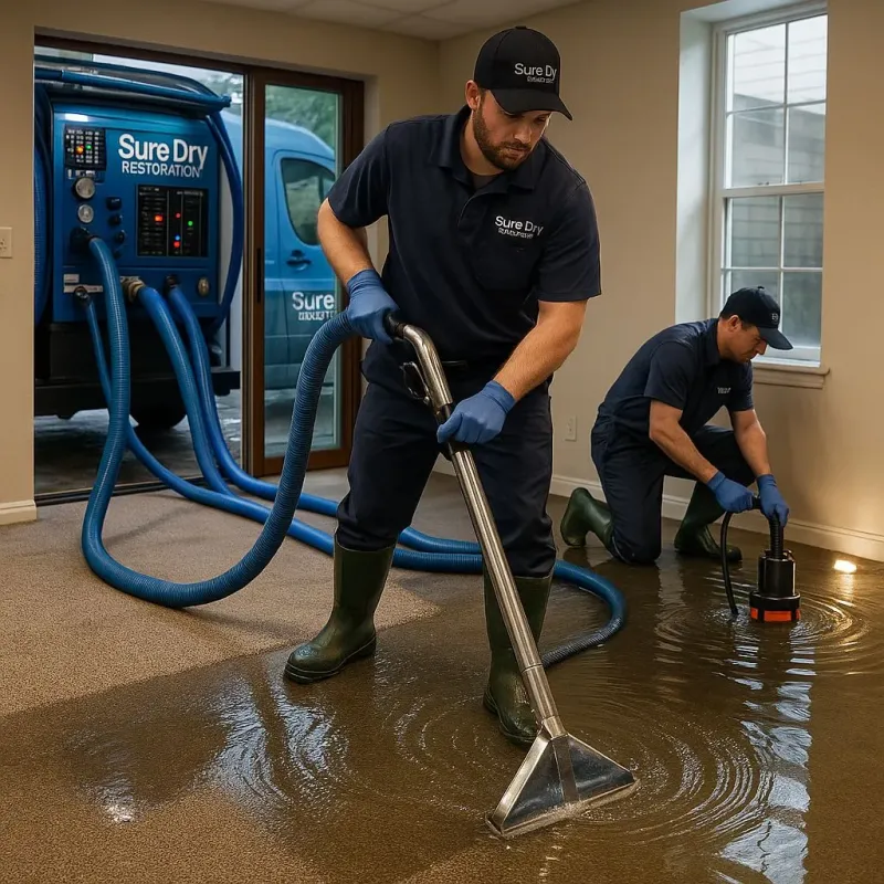 Water Extraction and Removal process in Rhinelander, WI